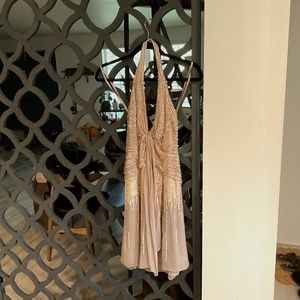 Nighttime sequin cocktail dress from Basix